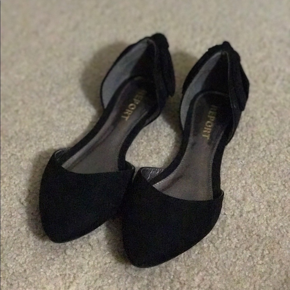 Black flats